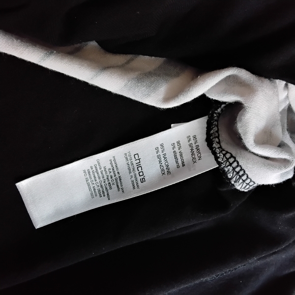 Chic Black and Brown Women's Blouse - Picture 3 of 6